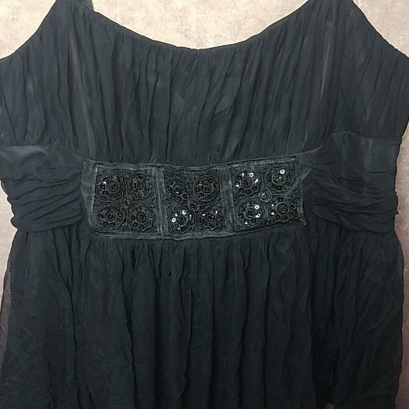 Onyx Nite Dressy Top - Sz 2x - Picture 3 of 4